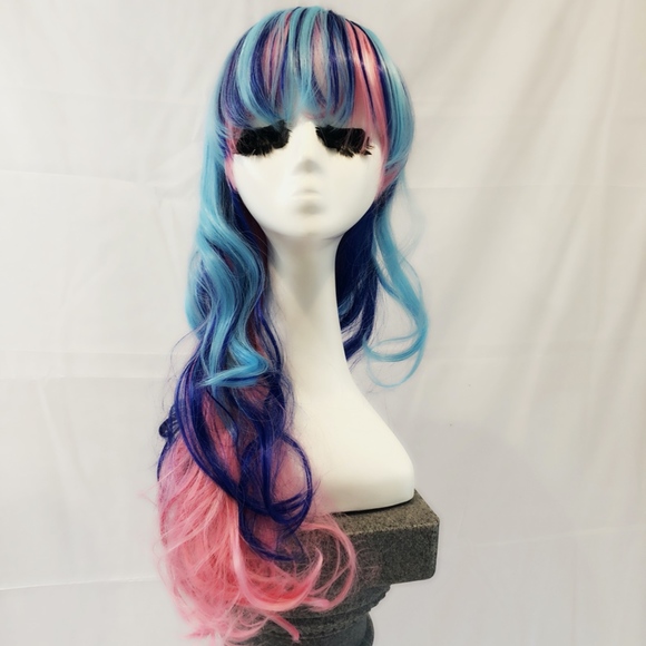 Brand New cosplay Wig Rainbow Pastel main image 6